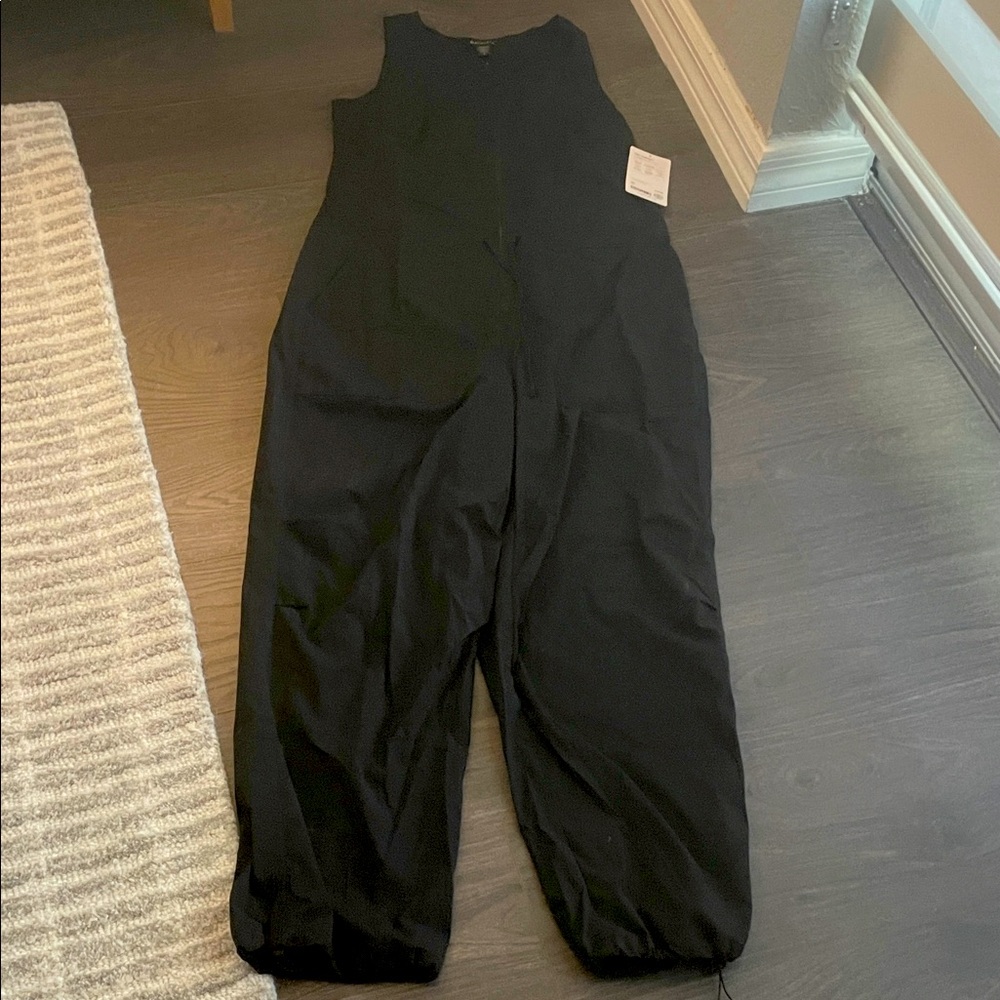 Athleta Classic Black Flex Jumpsuit